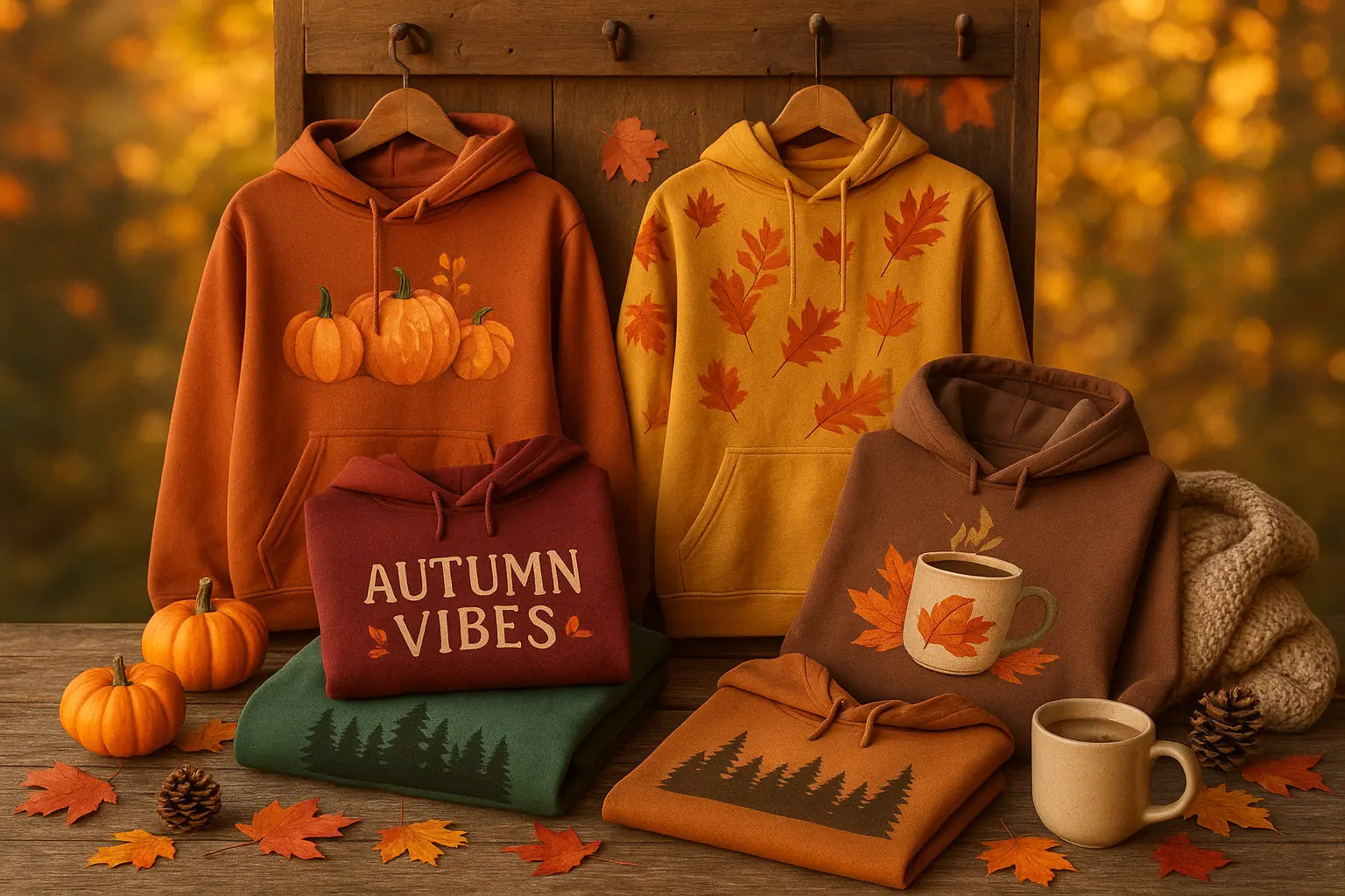 Autumn Hoodies Merch Crafters