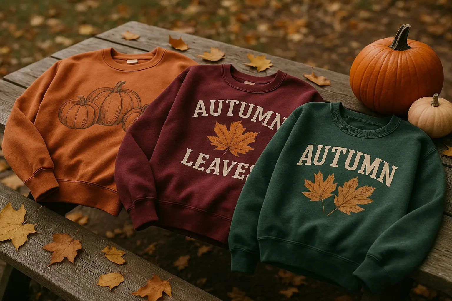 Autumn Sweatshirts Merch Crafters