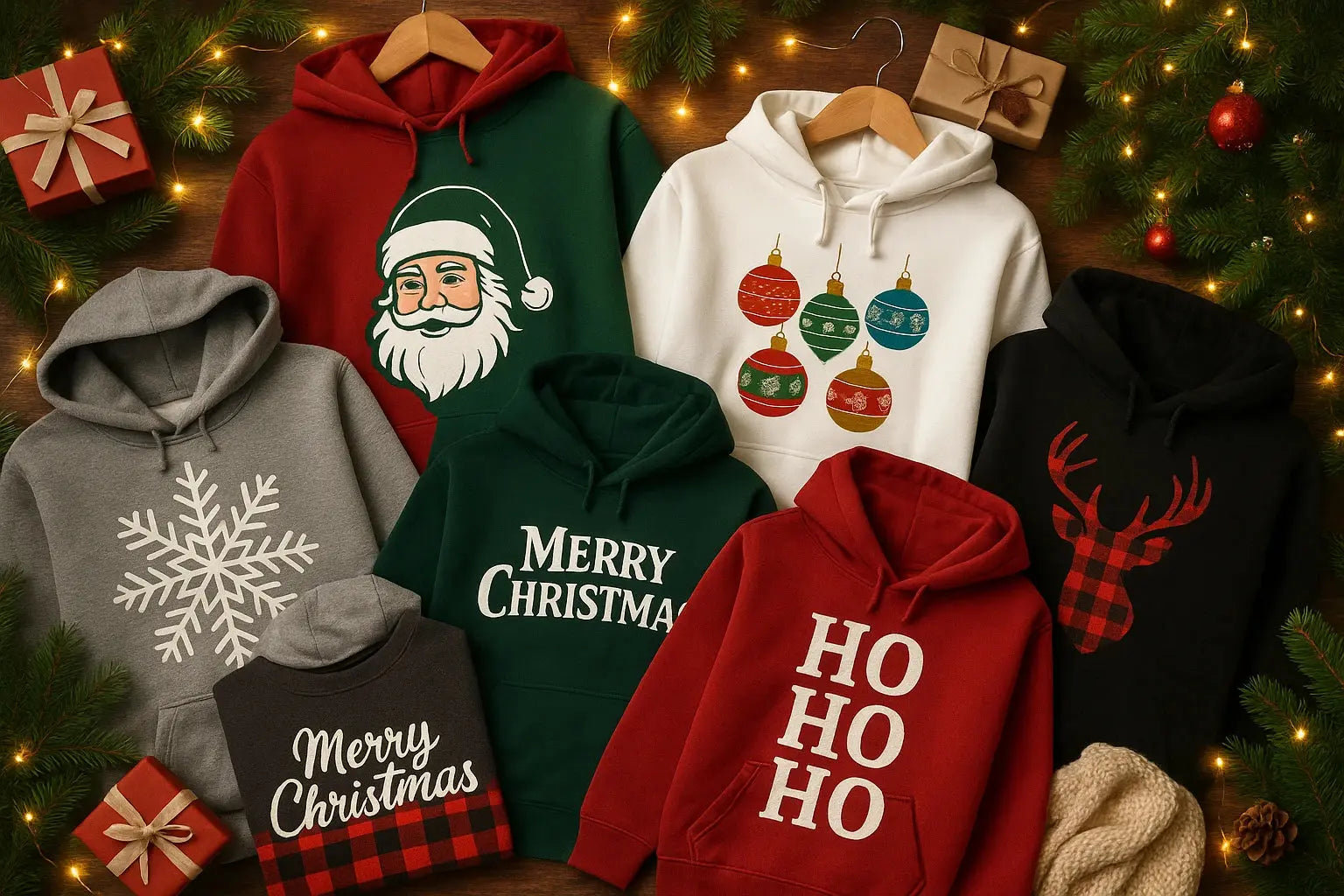 Christmas Hoodies Merch Crafters