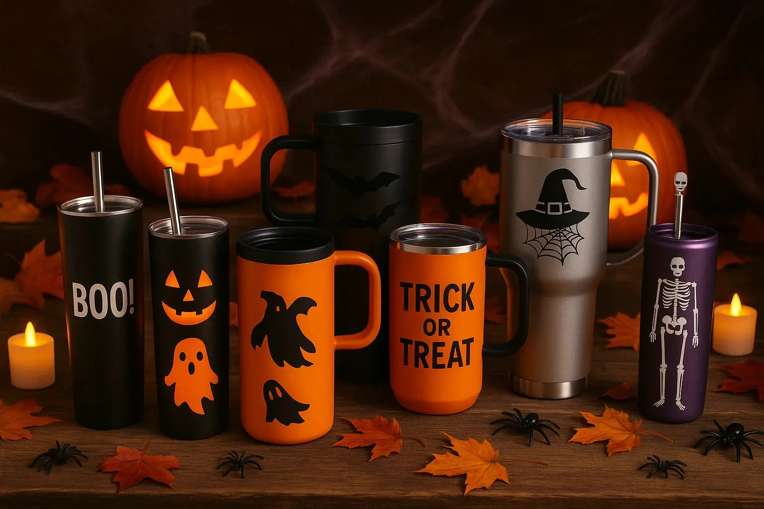 Halloween Graphic Tumblers Merch Crafters