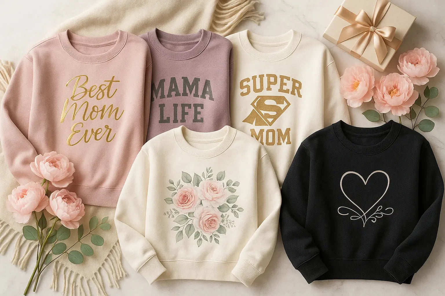 Moms Sweatshirt Merch Crafters