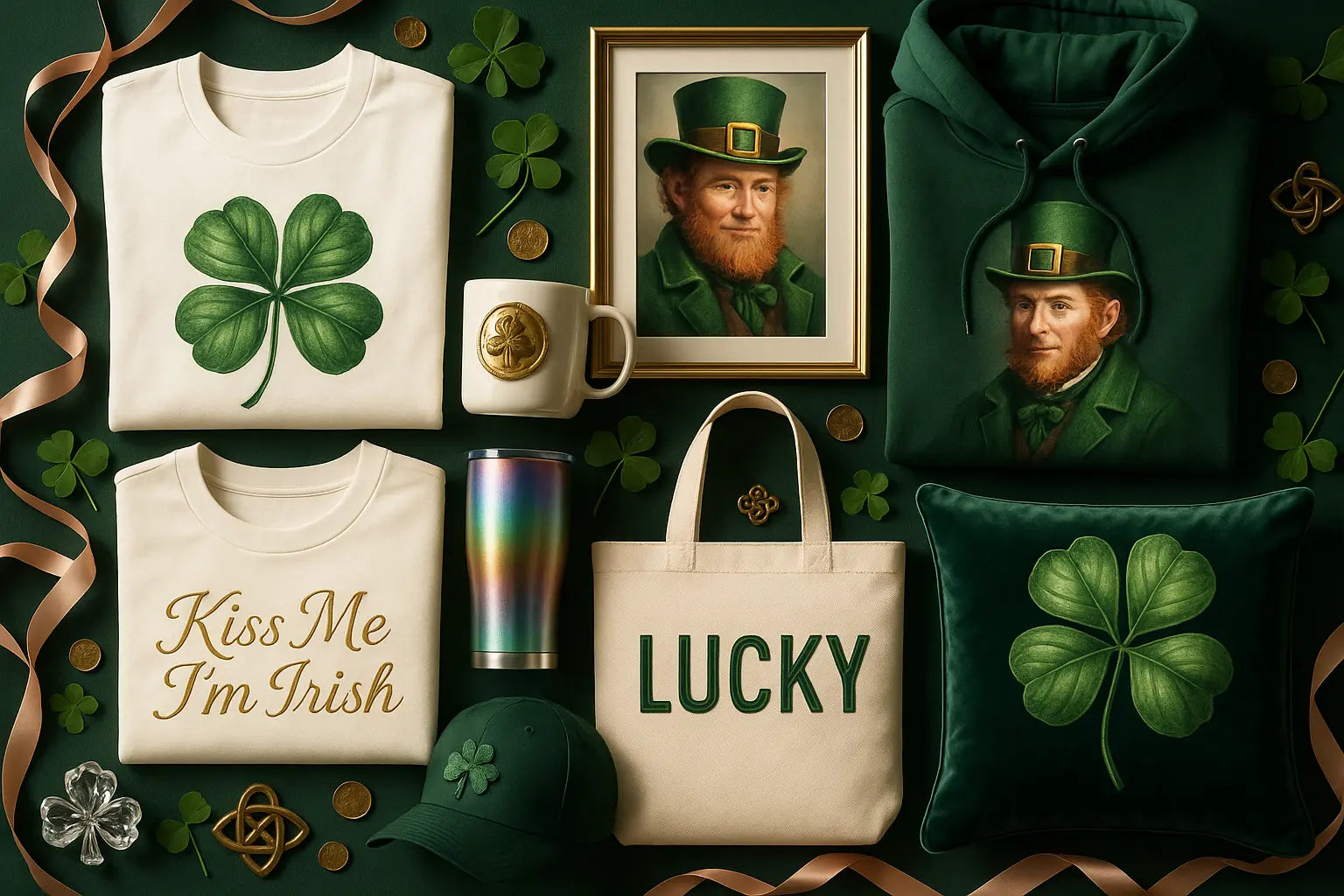 St. Patrick’s Day Collection Merch Crafters