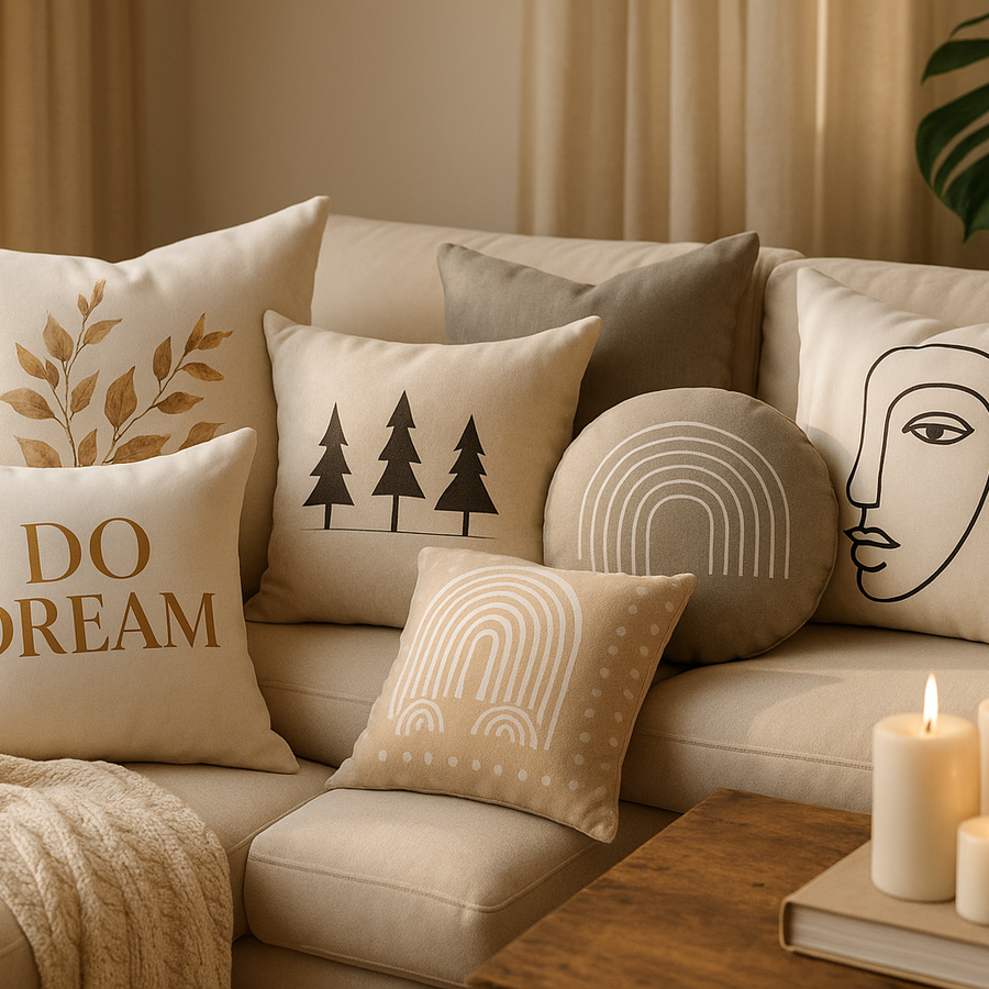 Throw Pillows - Merch Crafters