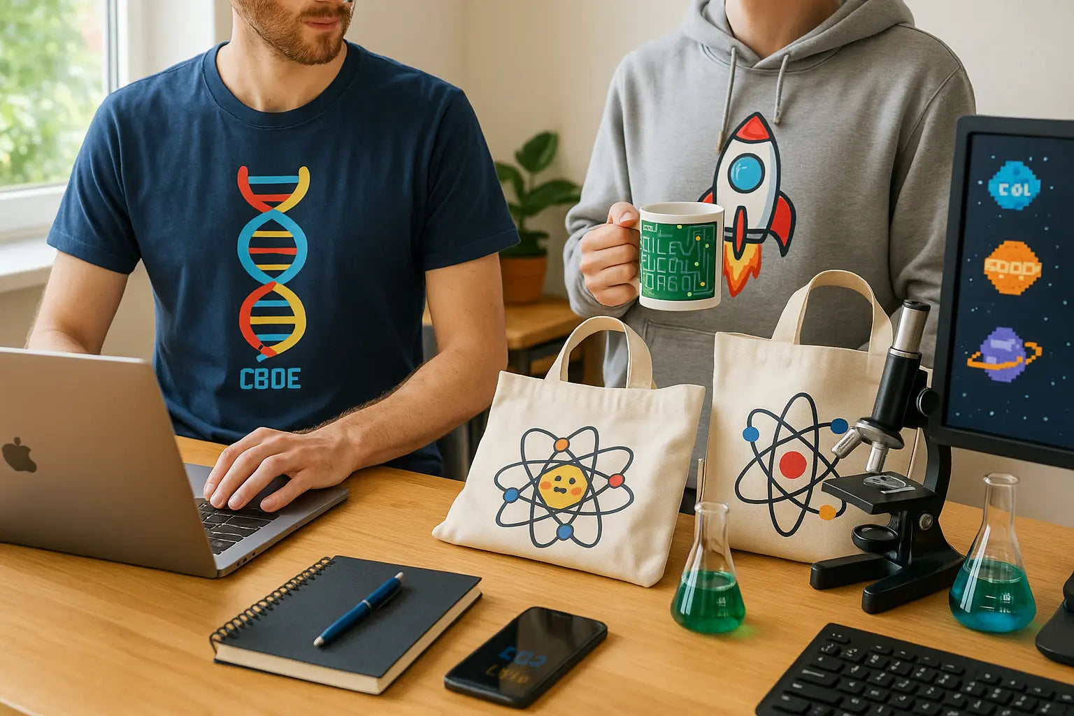 Science-Tech-Graphic-Apparel-Collection Merch Crafters