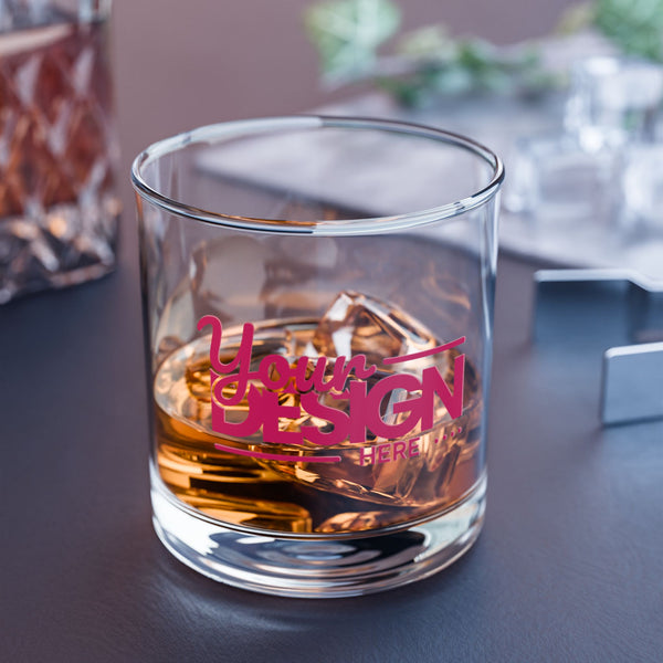 Personalized Rocks Glass, Custom Engraved Barware, 10oz Whiskey Glass, Gift for Him/Her, Ideal for Weddings, Birthdays, Anniversaries