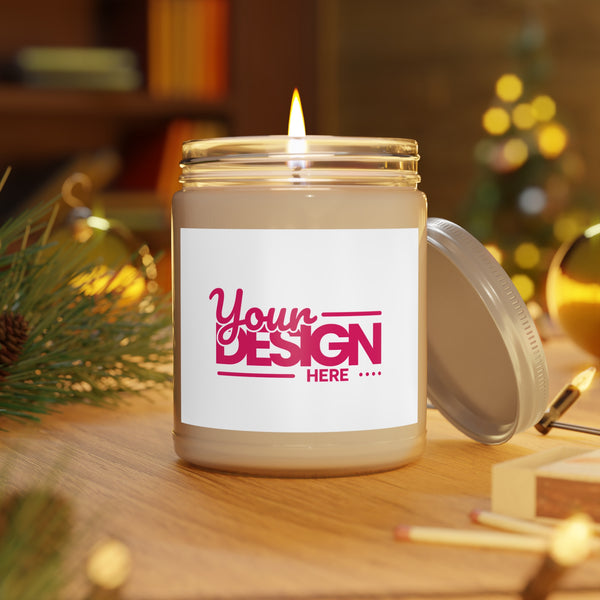 Scented Soy 9oz Candle - Personalized Aromatherapy Gift for Home Decor, Relaxation, Birthday, Housewarming, Wedding Favors