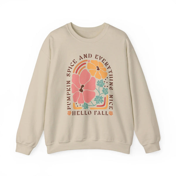 Boho Fall Autumn Sweatshirt - Embrace the Season with Free-Spirited Style