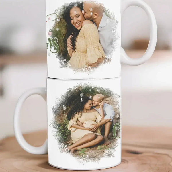 Custom Photo White Mug – Personalized Coffee Mug with Your Pictures Gift for Dad, Gift for Mom, Gift for Love Ones copy