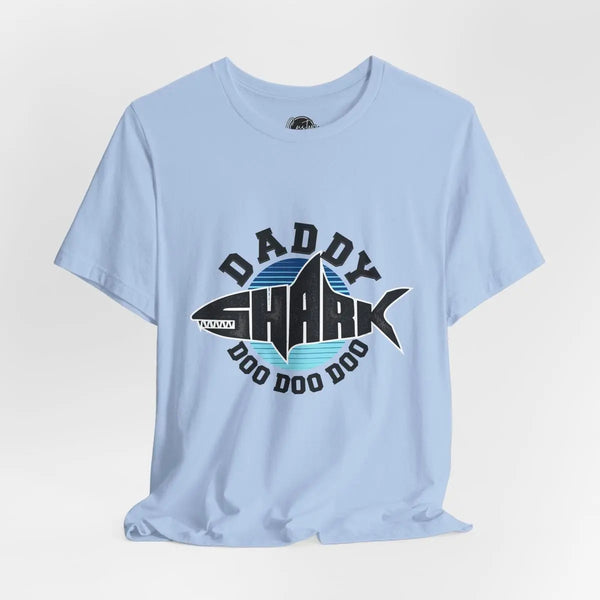 Daddy Shark Short Sleeve Crew Neck T-Shirt