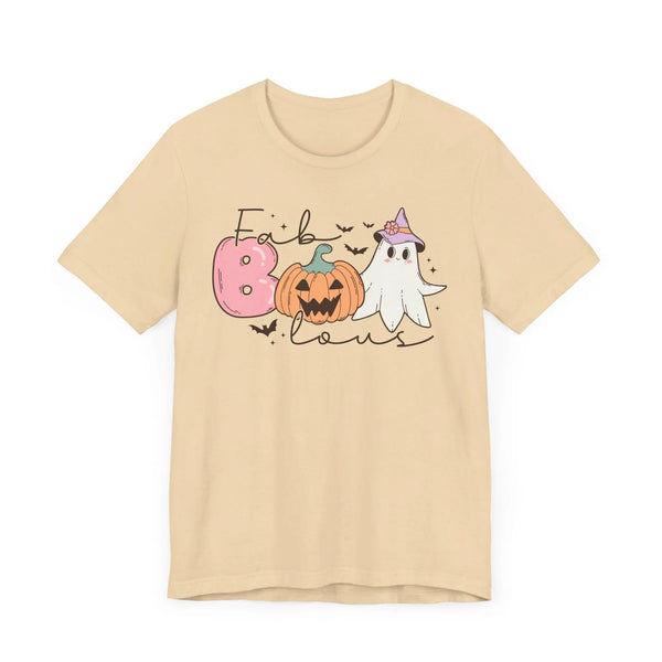 Fab Boo-lous Ghost Pumpkin Halloween Shirt - Cute Ghost Witch Graphic Tee