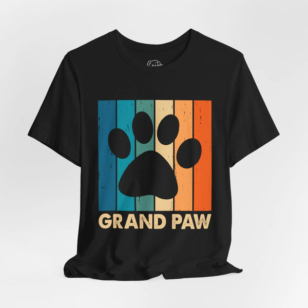 Grand Paw - Dads T-Shirt, Fathers Day Shirt, Dad Birthday Gift, Cool Gift for Dads, Gift for Dad, Husband Gift, Gift