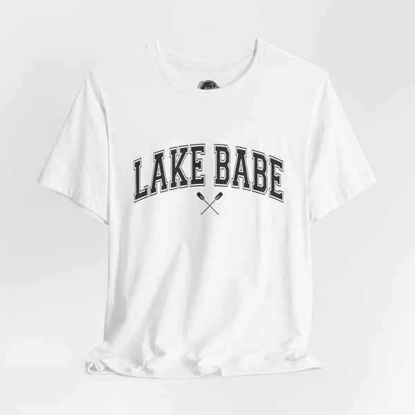 Lake Babe T-Shirt - Summer Lake Life Graphic Tee - Cute Lake Vacation Shirt - Women's Relaxed Fit Top