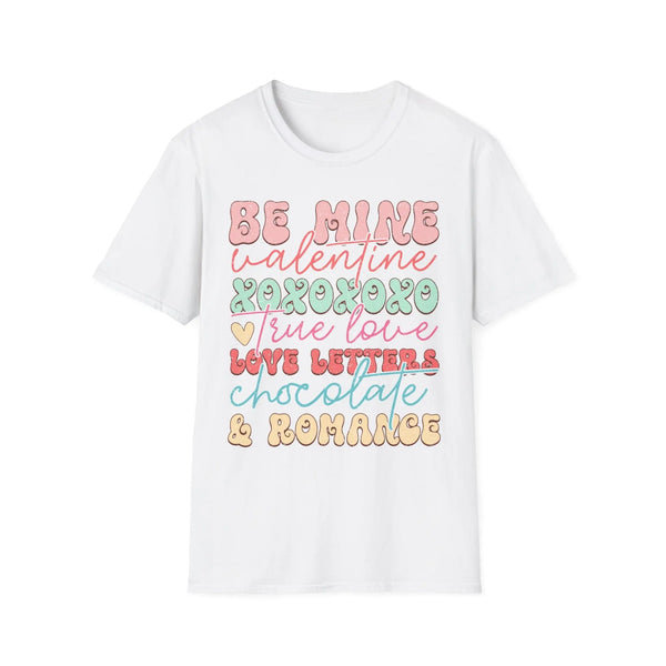 Love Messages Valentine T-Shirt - Love Shirt - Heart Graphic Valentine's Tee