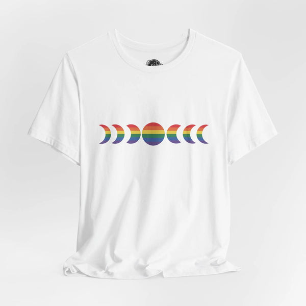 Not a Phase - Rainbow Pride Tee | Equality Shirt | LGBTQ+ Support Apparel | Colorful Gay Pride T-Shirt | Inclusive