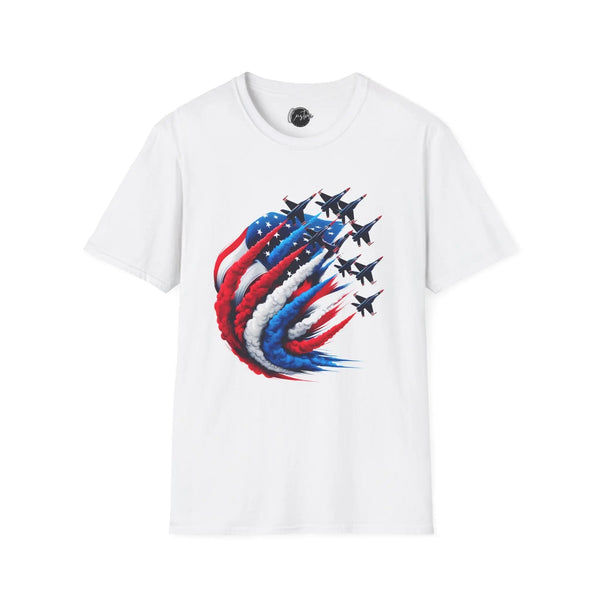 Patriotic Red White Blue USA Flag - 4th of July shirt, USA flag shirt, Red white blue tee, Patriotic - t-shirt, American