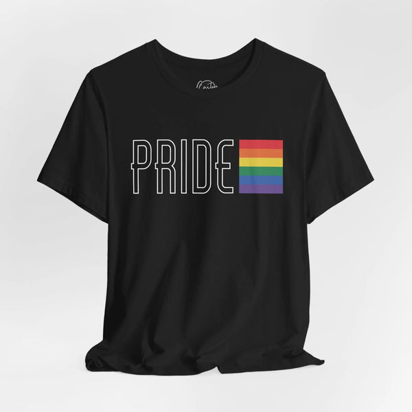 Pride - Rainbow Pride Tee | Equality Shirt | LGBTQ+ Support Apparel | Colorful Gay Pride T-Shirt | Inclusive Unisex Top