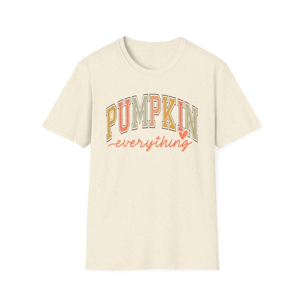 Pumpkin Everything T-Shirt - Fall Season Graphic Tee - Perfect for Pumpkin Lovers - Cute Autumn Top - Cozy Fall Apparel