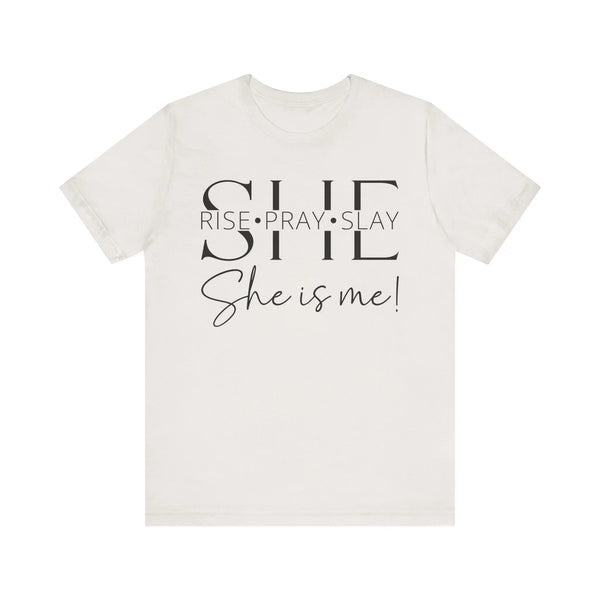 She Is Strong, Fierce, Brave - Motivational Women's Tee