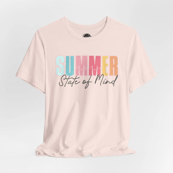 Summer State of Mind - Vintage Summer Style for Water Lovers | Vacation Clothing | Trendy T-shirt | Summer Shirt | Gift