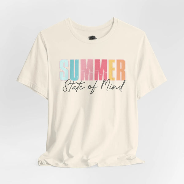Summer State of Mind - Vintage Summer Style for Water Lovers | Vacation Clothing | Trendy T-shirt | Summer Shirt | Gift