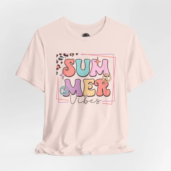 Summer Vibes T-Shirt for Women | Trendy Vintage Graphic Tee | Hipster Fashion Top | Unique Gift for Her
