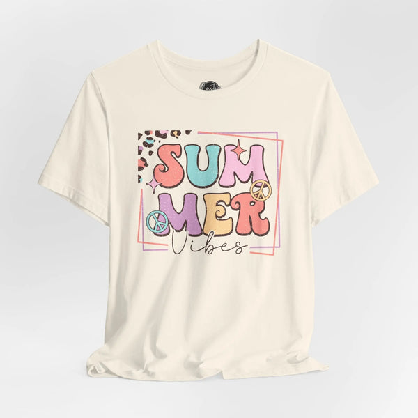 Summer Vibes T-Shirt for Women | Trendy Vintage Graphic Tee | Hipster Fashion Top | Unique Gift for Her