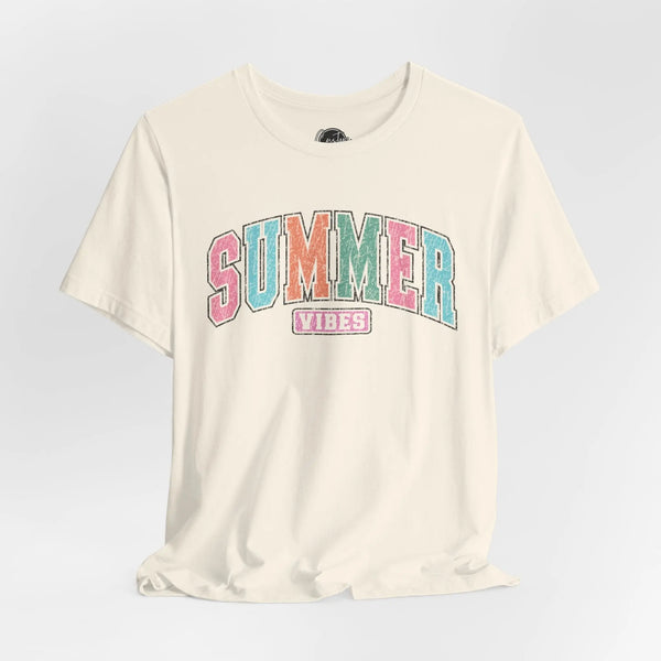 Summer Vibes Women's T-Shirt - Bright & Breezy Short Sleeve Tee