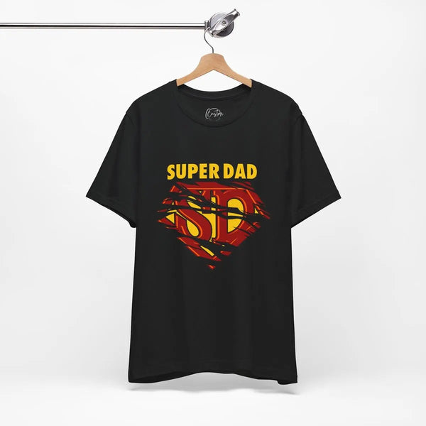 Super Dad Short Sleeve Crew Neck T-Shirt
