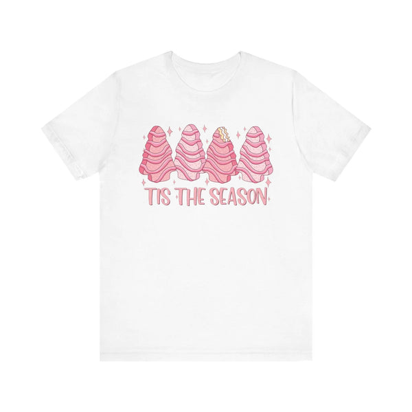 Tis the Season T-Shirt - Whimsical Christmas Tree Graphic Shirt - Holiday Spirit