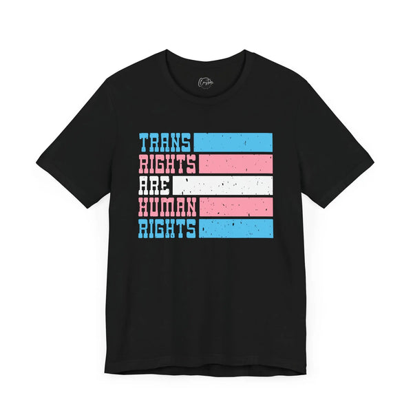 Transgender Pride - Rainbow Pride Tee | Equality Shirt | LGBTQ+ Support Apparel | Colorful Gay Pride T-Shirt |