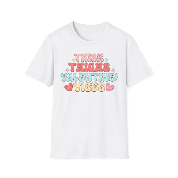 Valentine Vibes Valentine T-Shirt - Love Shirt - Heart Graphic Valentine's Tee