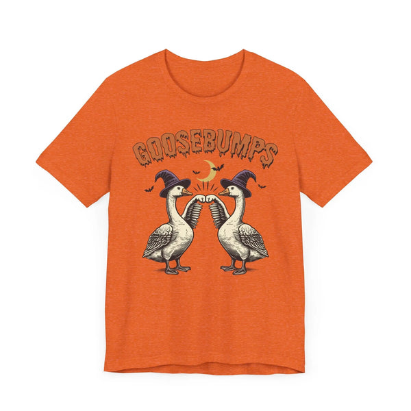 Vintage Goosebumps Halloween Shirt - Witch Geese Spooky Graphic Tee