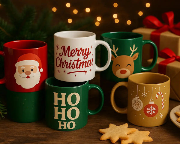 Christmas Coffee Mugs Merch Crafters