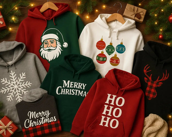 Christmas Hoodies Merch Crafters