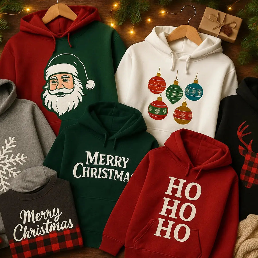Christmas Hoodies Merch Crafters