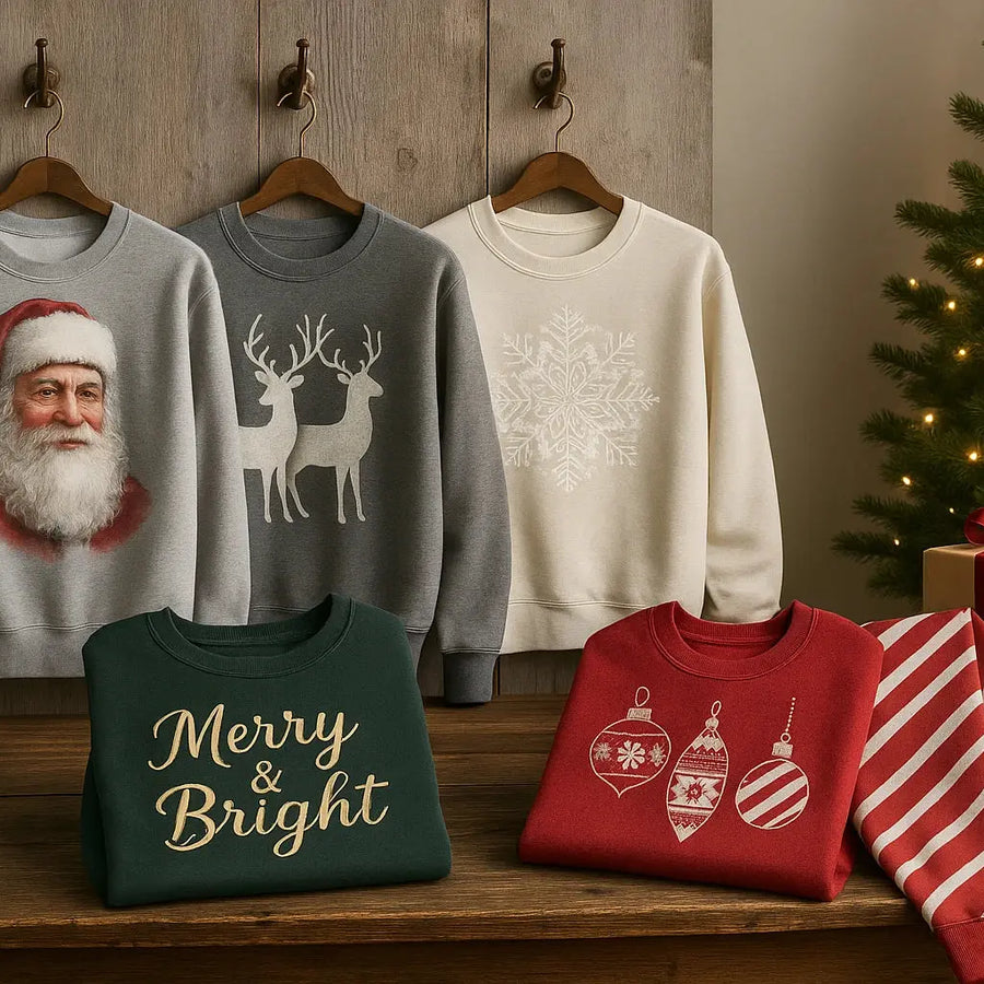 Christmas Sweatshirts Merch Crafters