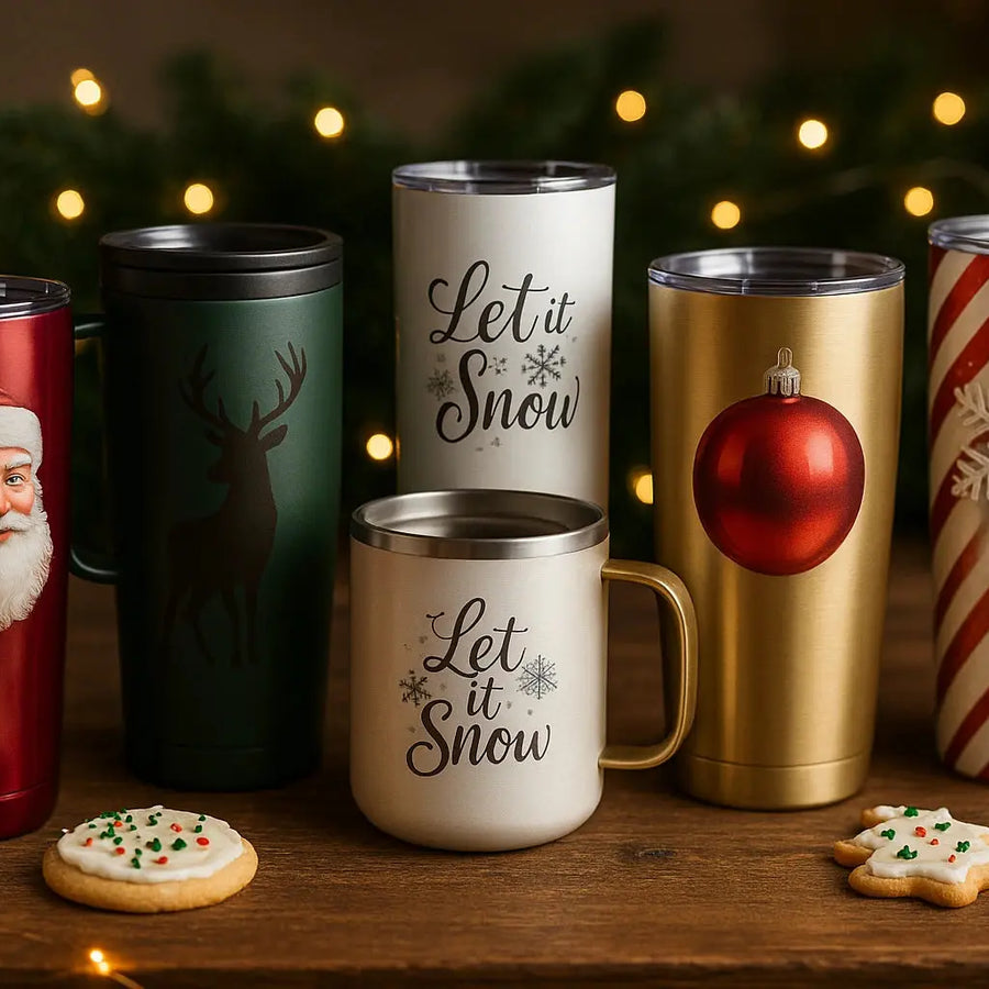 Christmas Tumblers Merch Crafters