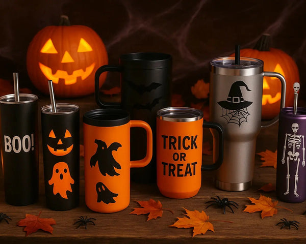 Halloween Graphic Tumblers Merch Crafters