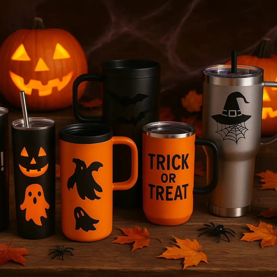 Halloween Graphic Tumblers Merch Crafters