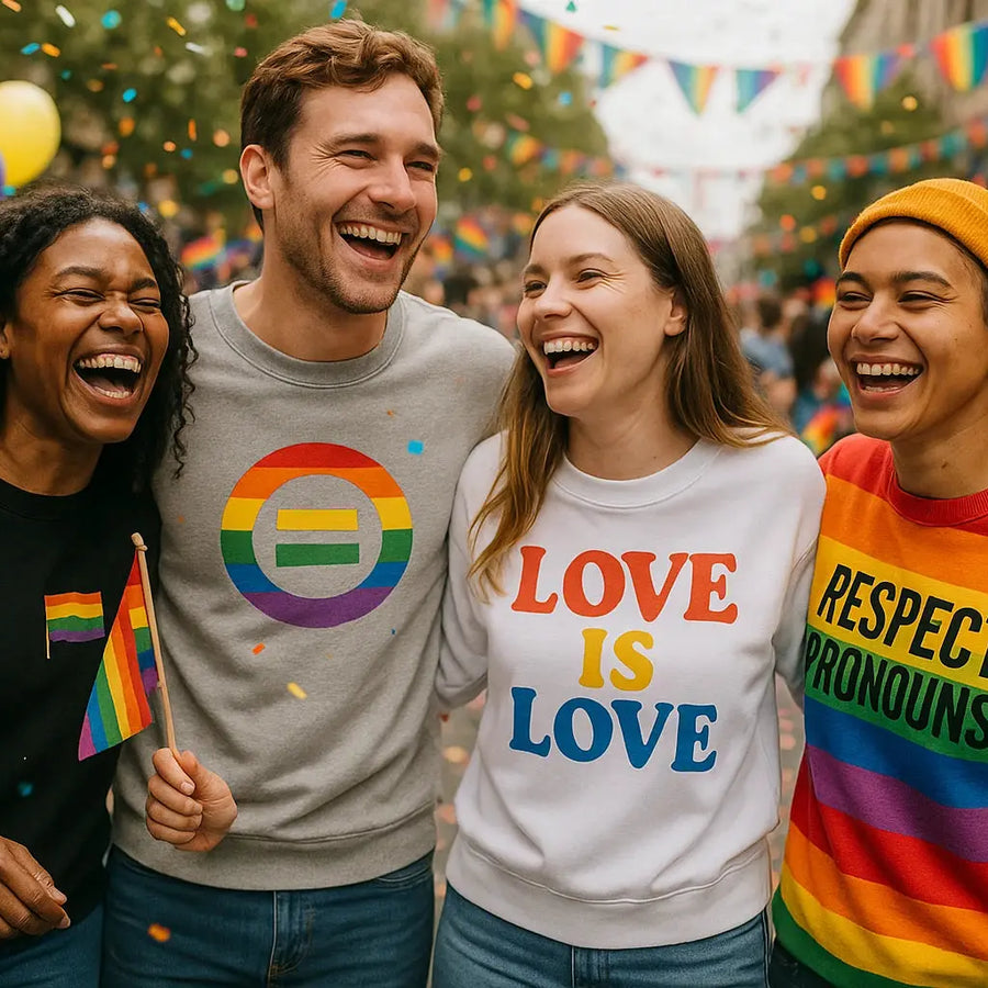 LGBTQ Graphic Sweatshirt Merch Crafters