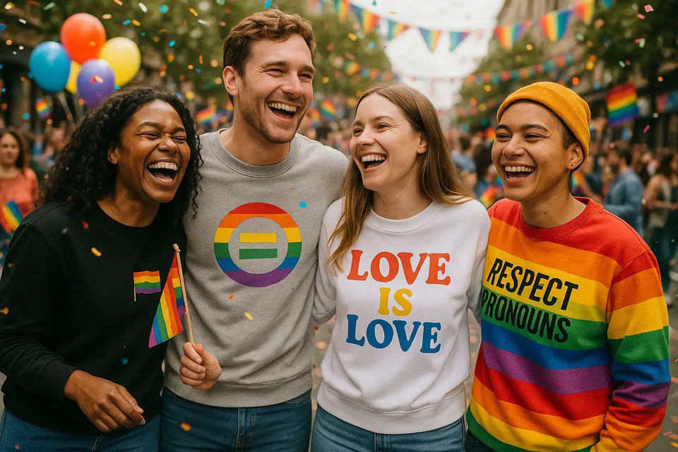 LGBTQ Graphic Sweatshirt Merch Crafters