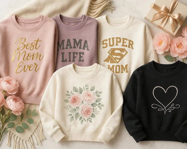 Moms Sweatshirt Merch Crafters