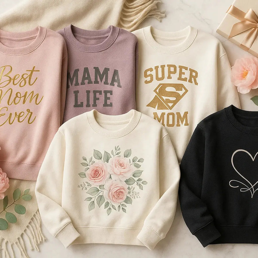 Moms Sweatshirt Merch Crafters