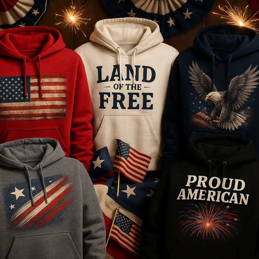 Patriotic Hoodies Merch Crafters