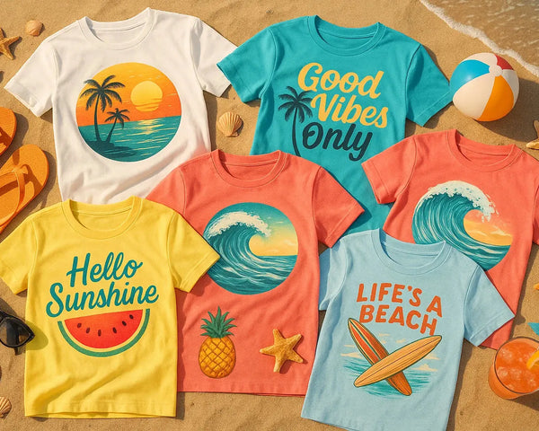 Summer Graphic Tees Merch Crafters