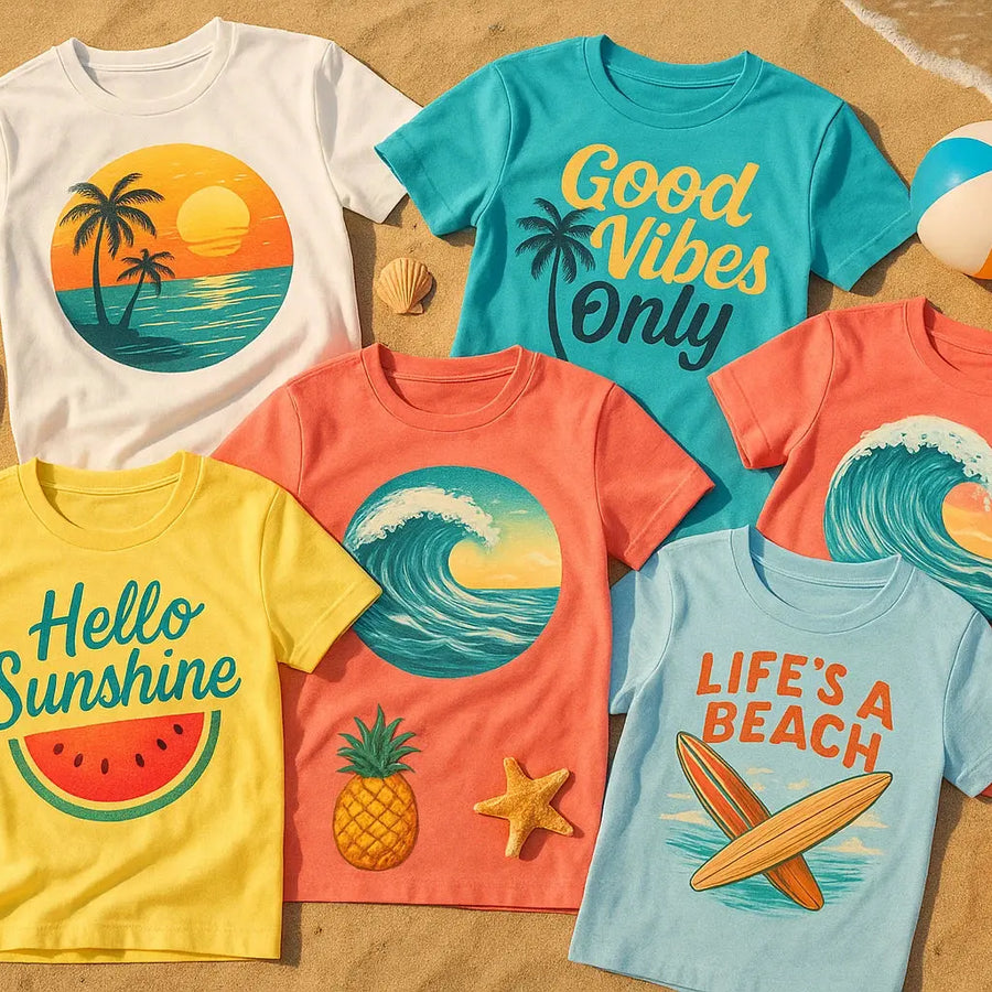 Summer Graphic Tees Merch Crafters