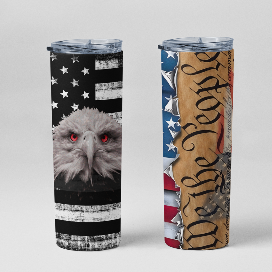 Patriotic Graphic Tumblers