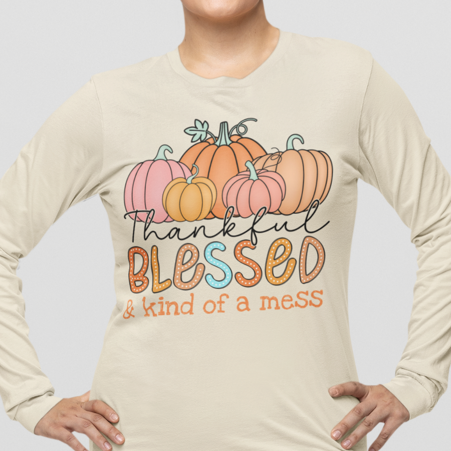 Autumn Graphic Long Sleeve Tees