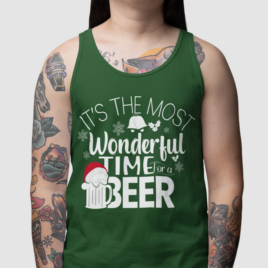 Christmas Graphic Tank Tops