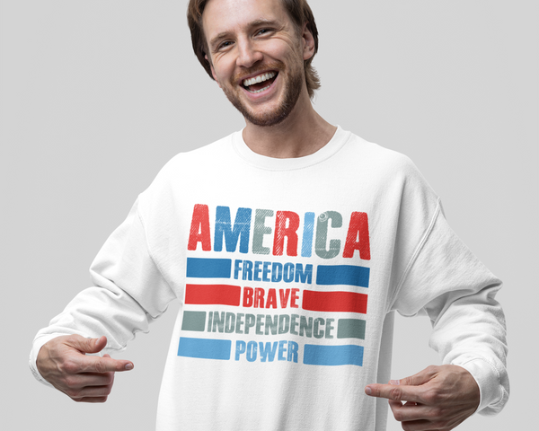 Patriotic Graphic Sweatshirts